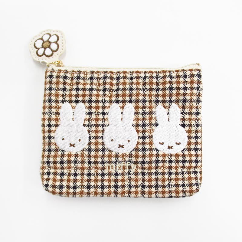 miffy ティッシュポーチ IV キルティングチェック